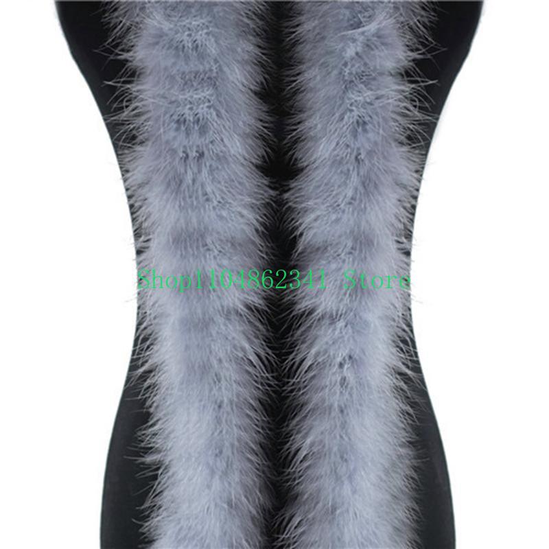 Feather Trim Marabou - 2 Jardy Puszystych Piór Marabuta Boa