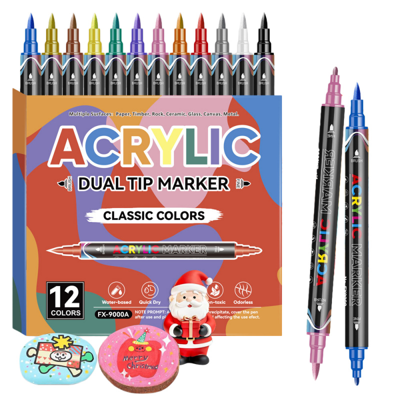 Copic Marker Classic - Markery akrylowe, pisaki akrylowe z podwójną