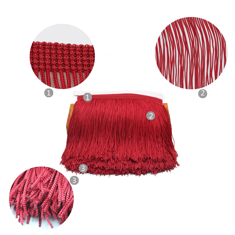 10 jardów 15 cm długich frędzl – Fringe Ribbon Sewing recenzja i cena