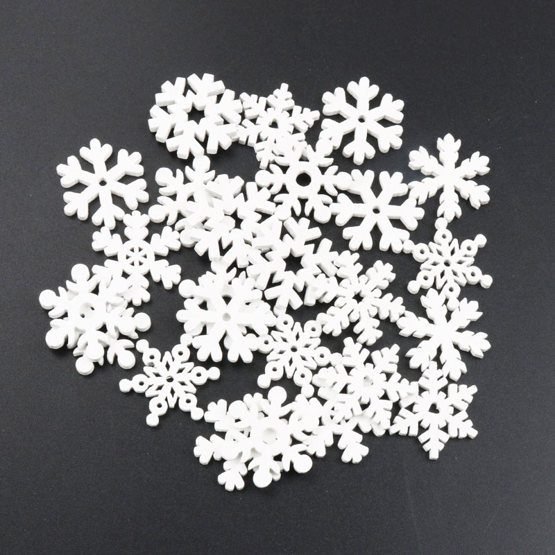 20 sztuk drewniane boże narodz – Christmas Craft Embellishment recenzja i cena
