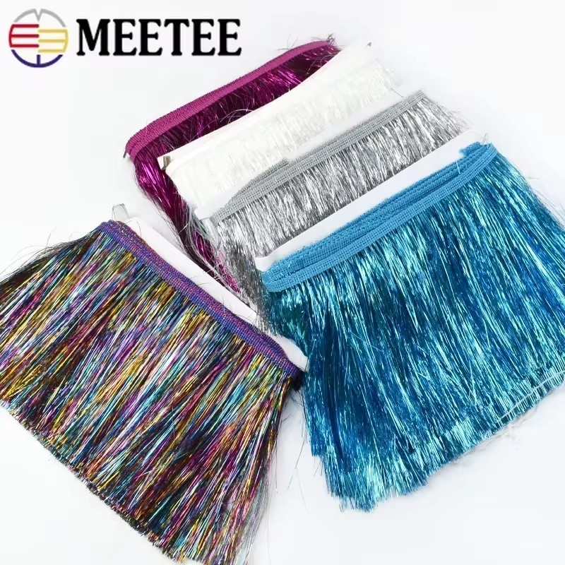 Złote metaliczne frędzle z cek – Fringe Ribbon Sewing recenzja i cena