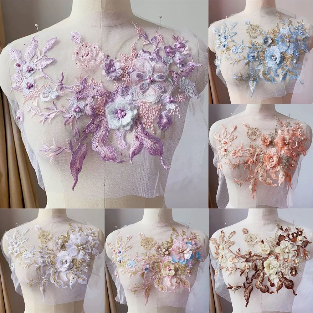 Eleganckie, kolorowe naszywki  – Applique Patch Flower recenzja i cena
