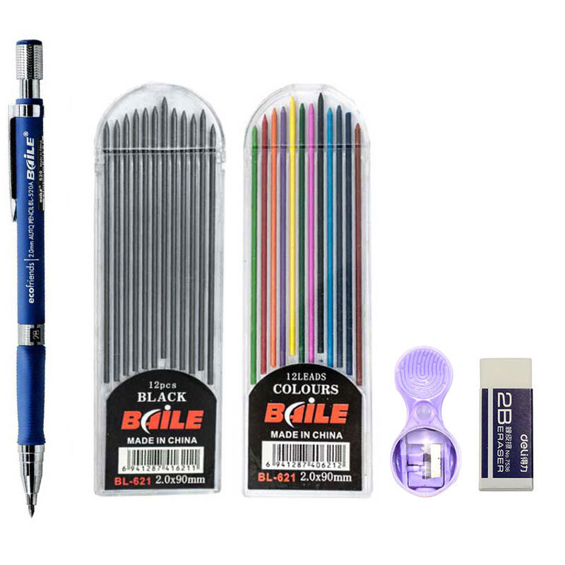 Zestaw ołówków automatycznych  – Staedtler Pencil Lumocolor recenzja i cena
