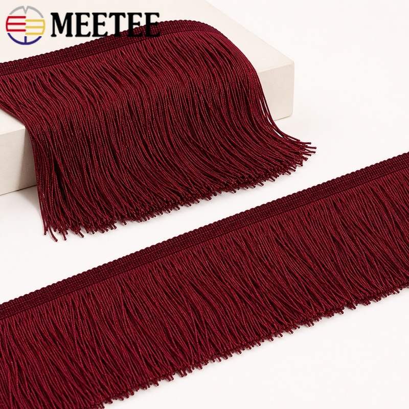 5/10 jardów 10-30cm Czerwone F – Fringe Ribbon Sewing recenzja i cena