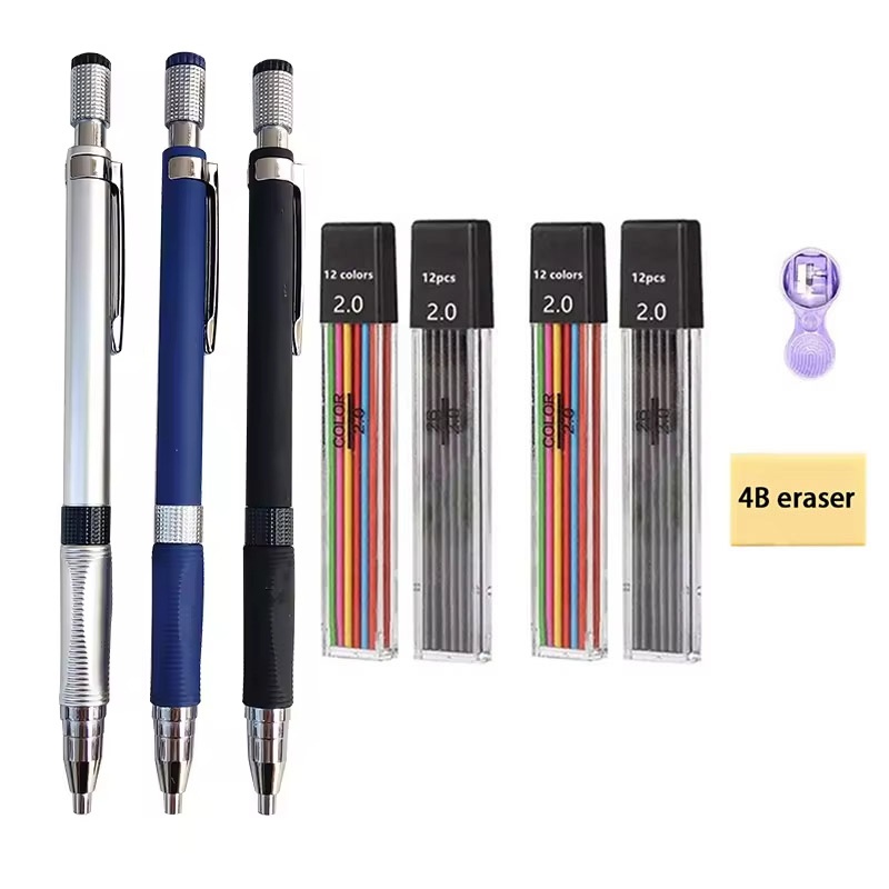 Zestaw ołówków mechanicznych 2 – Staedtler Pencil Lumocolor recenzja i cena