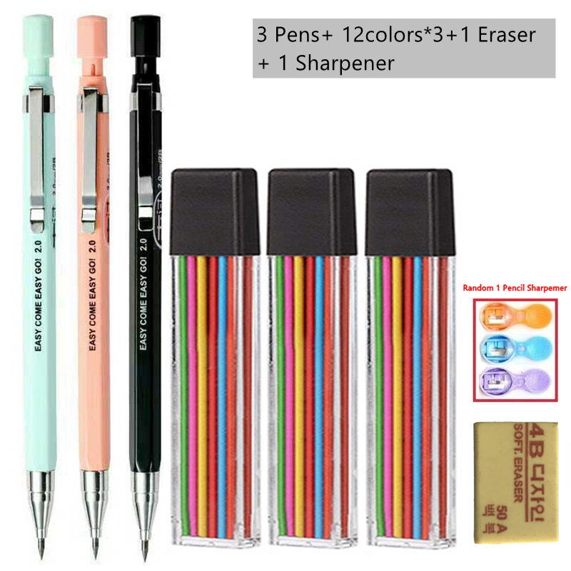 Zestaw ołówków mechanicznych 2 – Staedtler Pencil Lumocolor recenzja i cena