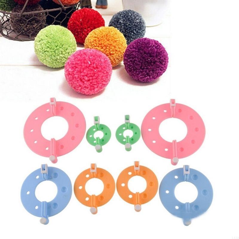 L43A 4 sztuk DIY wełna przędza – Pom Pom Maker Tool recenzja i cena